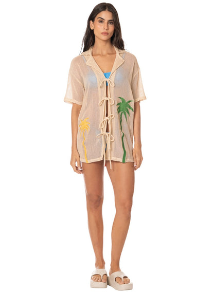 Thumbnail - Foto de Tropic Net Nika Short Dress by Maaji - Vestidos - Ropa de Playa - 7