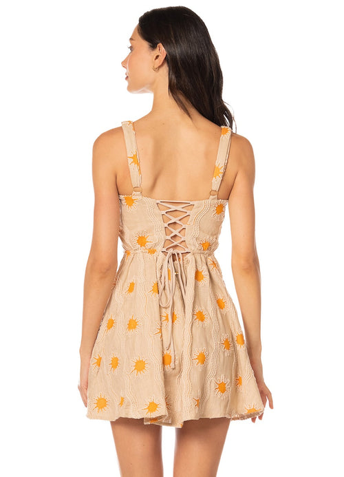 Hover image -  Foto de Saffron Glow Helara Short Dress by Maaji - Vestidos - Ropa de Playa
