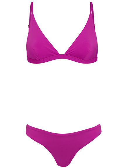  Maaji Sunset Palm Ivy Fixed Triangle Bikini Top