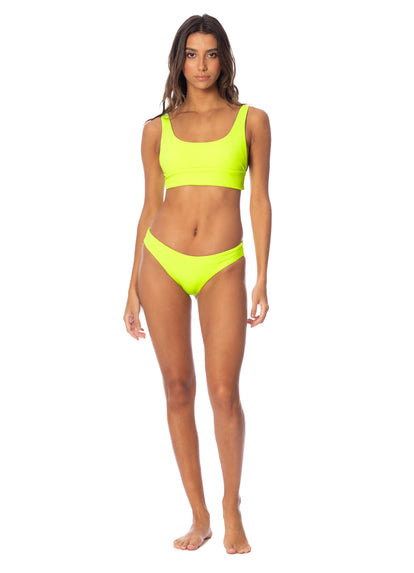 Thumbnail - Maaji Chartreuse Sublimity Classic Bikini Bottom - 6