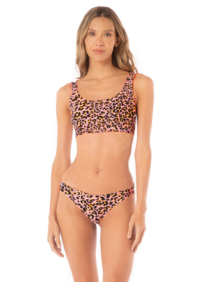  bikini top from Maaji – Orange Poppy donna sporty bralette bikini top – Category: Apparel , Accessories Clothing Swimwear