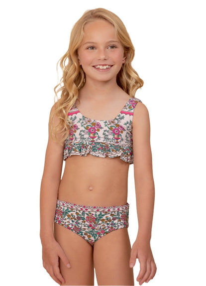  Maaji Ornamental Vintage Moonbow Girls Bikini Set