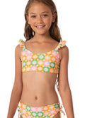 Maaji Tropical Tiles Mango Girls Bikini Set