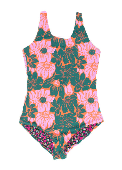  Foto de Floral Stamp Infinity Girls One Piece Set by Maaji - Vestidos De Baño Para Niñas - Niñas