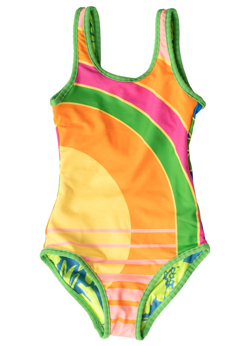 Main image -  Foto de Sunrise Spritz Infinity Girls Swimwear One Piece Set by Maaji - Vestidos De Baño Para Niñas - Niñas
