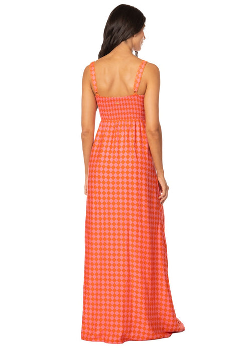 Hover image -  Foto de Sunset Grid Inna Long Dress by Maaji - Vestidos - Ropa de Playa