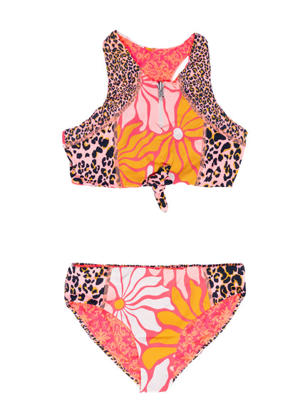  Foto de Dali Flowers Candi Girls Bikini Set by Maaji - Vestidos De Baño Para Niñas - Niñas