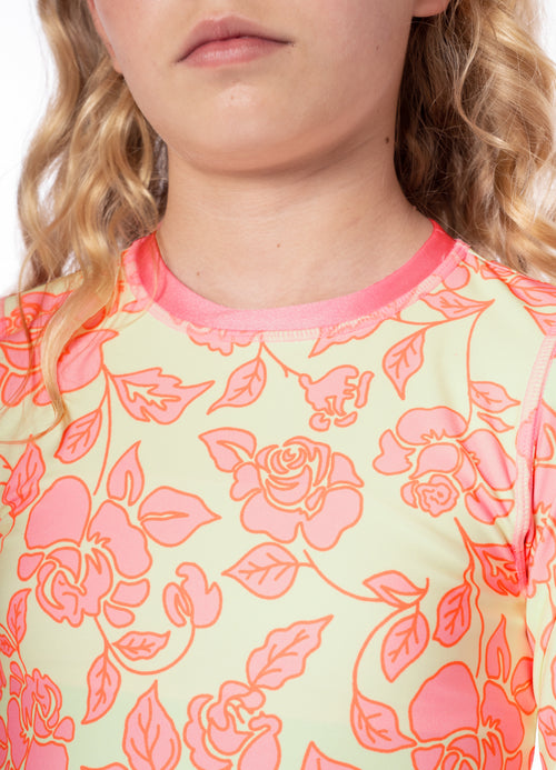 Alternative image -  Maaji Blooming Glow Odyssey Girls Rashguard Set 