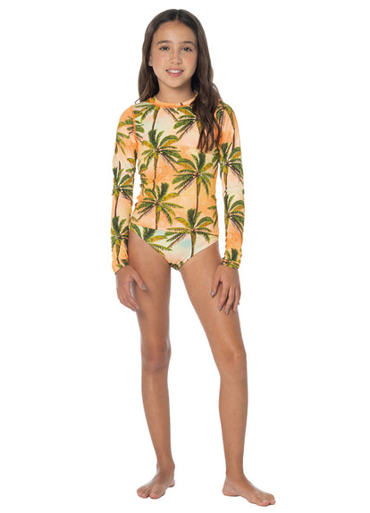 Thumbnail - Foto de Wild Coast Odyssey Girls Rashguard Set by Maaji - Vestidos De Baño Para Niñas - Niñas - 4