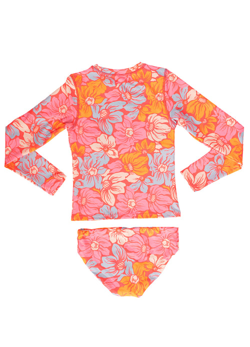 Hover image -  Foto de Flower Scape Odyssey Girls Rashguard Set by Maaji - Vestidos De Baño Para Niñas - Niñas