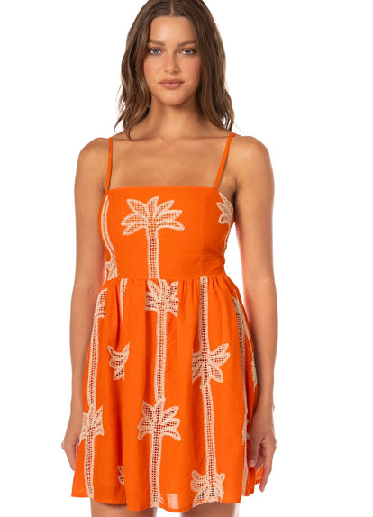  Foto de Tangerine Tropics Emiliana Short Dress by Maaji - Vestidos - Ropa de Playa