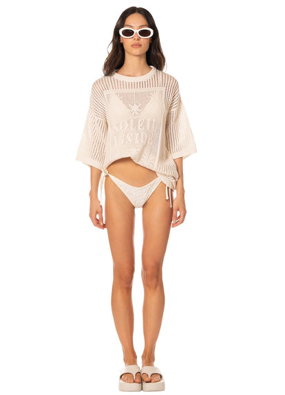  Foto de Coconut Milk Celie T-Shirt by Maaji - Camisas - Ropa de Playa