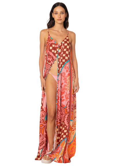 Thumbnail - Foto de Cosmic Tropic Ozen Long Dress by Maaji - Vestidos - Ropa de Playa - 5