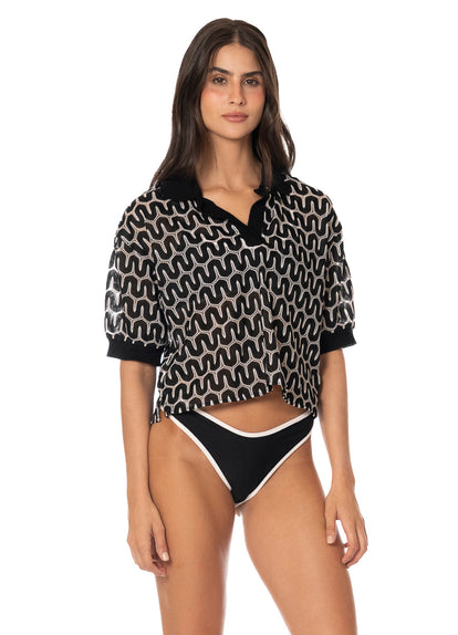 Thumbnail - Foto de Horizon Pop Kaela Shirt by Maaji - Camisas - Ropa de Playa - 1