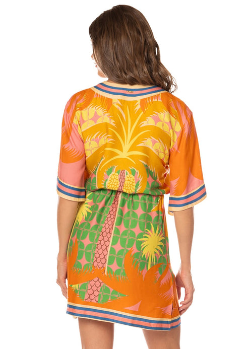 Hover image -  Foto de Solar Bliss Enjolia Kaftan by Maaji - Ropa de Playa