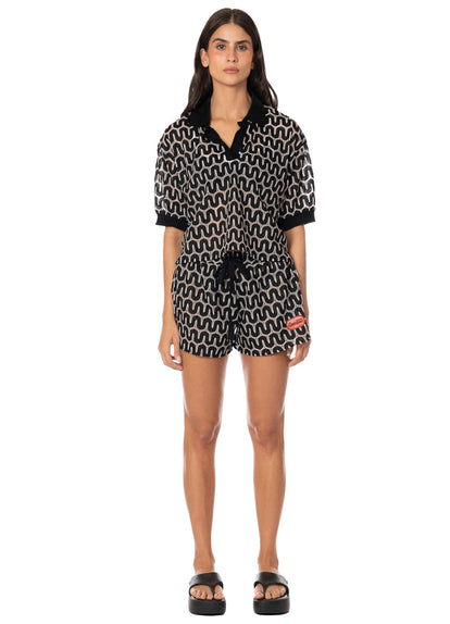  Foto de Horizon Pop Ryto Shorts by Maaji - Ropa de Playa