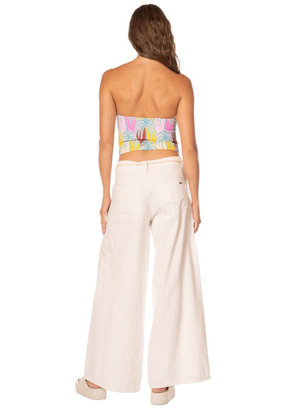 Thumbnail - Foto de Coconut Milk Georgette Pants by Maaji - Pantalones - Ropa de Playa - 6