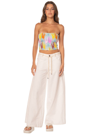  Foto de Coconut Milk Georgette Pants by Maaji - Pantalones - Ropa de Playa