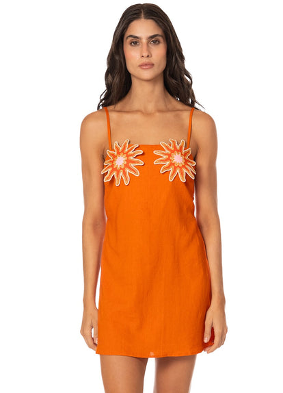  Foto de Orange Rosani Short Dress by Maaji - Vestidos - Ropa de Playa
