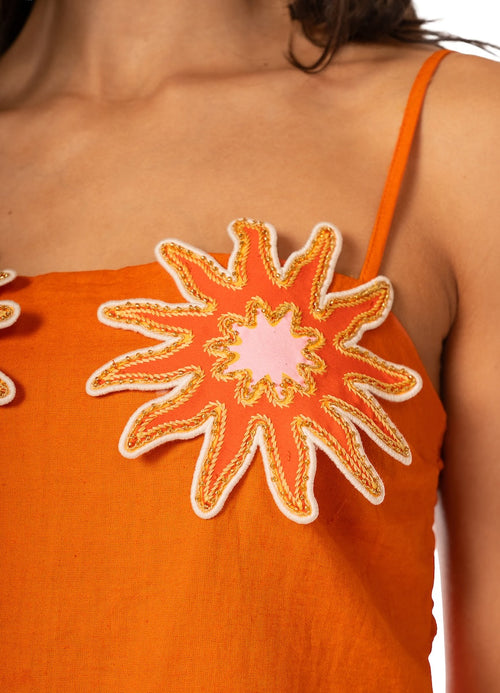 Hover image -  Foto de Orange Rosani Short Dress by Maaji - Vestidos - Ropa de Playa