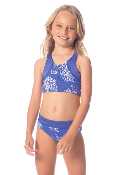 Thumbnail - Maaji Coral Bliss Poppy Girls Bikini Set - 3