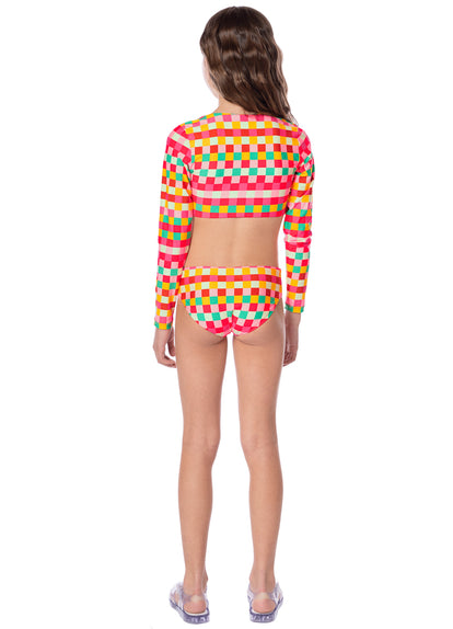  Maaji Golden Gambit Brissa Girls Rashguard Set 