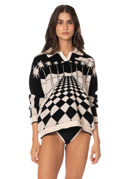 Thumbnail - Foto de Coastal Retro Nahla Pull Over by Maaji - Buzos Y Chaquetas - Ropa de Playa - 1