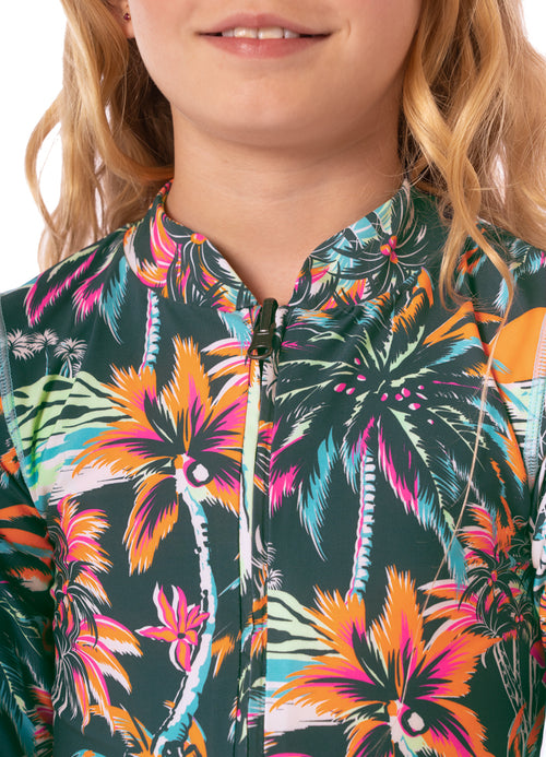 Hover image -  Maaji  Funky Fiesta Cherish Girls Rashguard Set