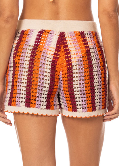  Foto de Mystic Stripe Stefano Shorts by Maaji - Ropa de Playa