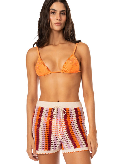  Foto de Mystic Stripe Stefano Shorts by Maaji - Ropa de Playa