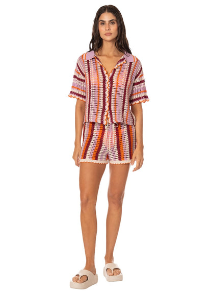  Foto de Mystic Stripe Rialta Shirt by Maaji - Camisas - Ropa de Playa