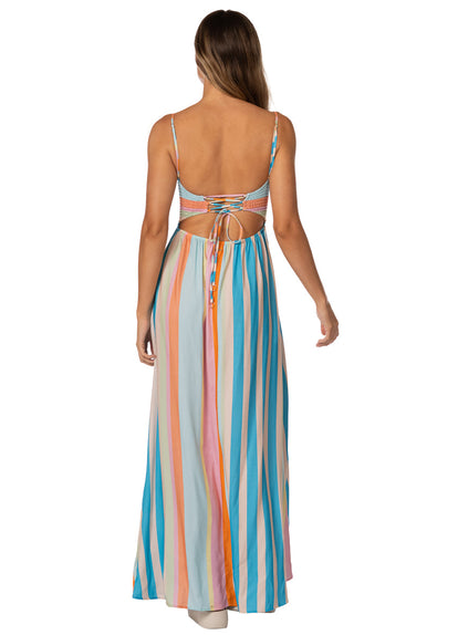 Thumbnail - Foto de Deep Sea Lines Ailany Long Dress by Maaji - Vestidos - Ropa de Playa - 2
