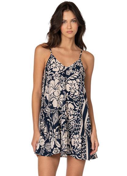 Thumbnail - Foto de Delft Baroque Riya Short Dress by Maaji - Vestidos - Ropa de Playa - 1