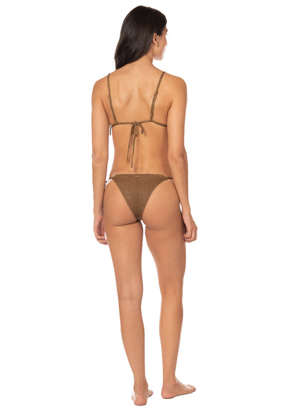 Thumbnail - Foto de Marigold Shine Zen Sliding Triangle Bikini Top by Maaji - Tops - Vestidos de Baño - 5