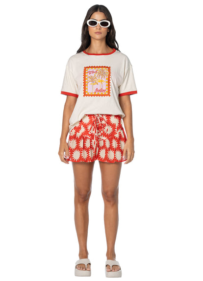 Thumbnail - Foto de Shimmering Horizon Raisa Short Skirt by Maaji - Faldas - Ropa de Playa - 5