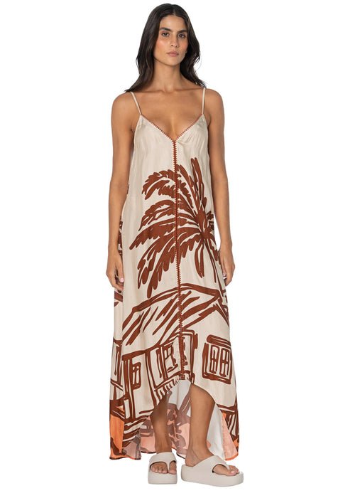 Main image -  Foto de Sand & Shadows Paloma Long Dress by Maaji - Vestidos - Ropa de Playa