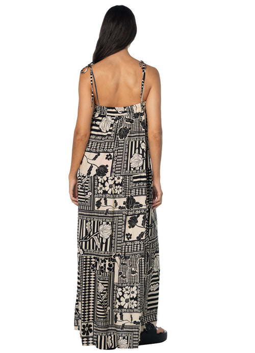 Hover image -  Foto de Celestial Patchwork Rebeca Long Dress by Maaji - Vestidos - Ropa de Playa