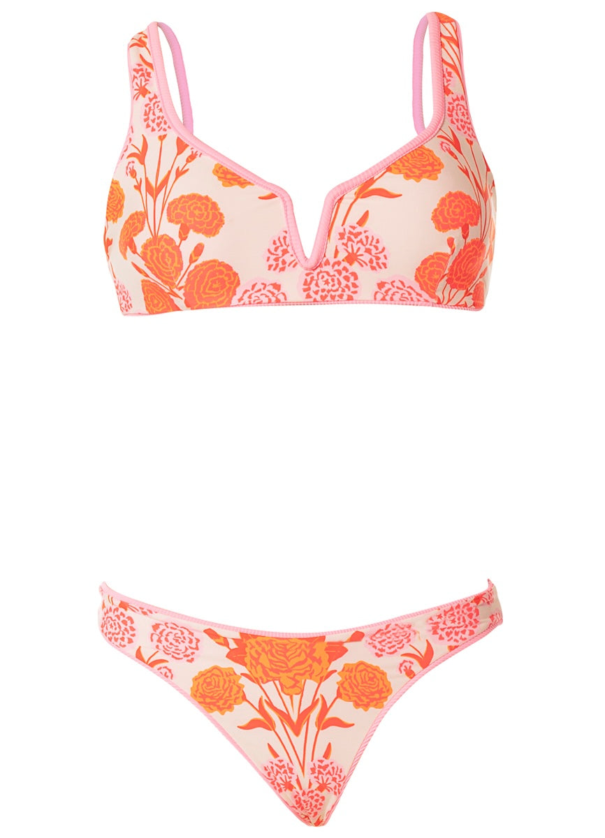 Foto de Rose Mirage Victoria V Wire Bralette Bikini Top by Maaji - Tops - Vestidos de Baño