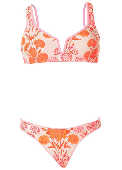 Thumbnail - Foto de Rose Mirage Victoria V Wire Bralette Bikini Top by Maaji - Tops - Vestidos de Baño - 7