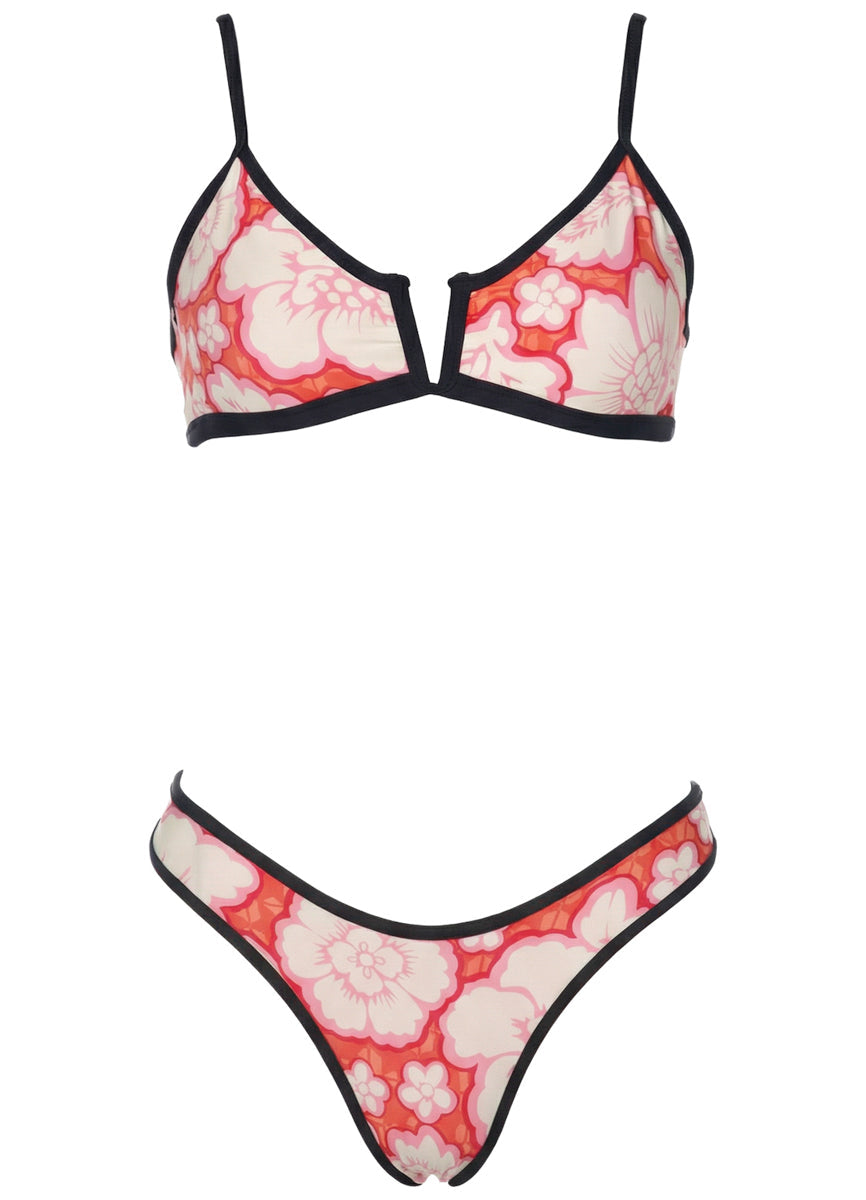 Foto de Electric Rose Vittoria V Wire Bralette Bikini Top by Maaji - Tops - Vestidos de Baño
