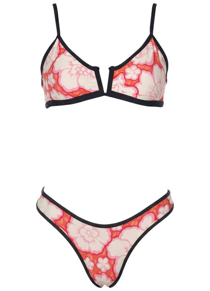 Thumbnail - Foto de Electric Rose Vittoria V Wire Bralette Bikini Top by Maaji - Tops - Vestidos de Baño - 7