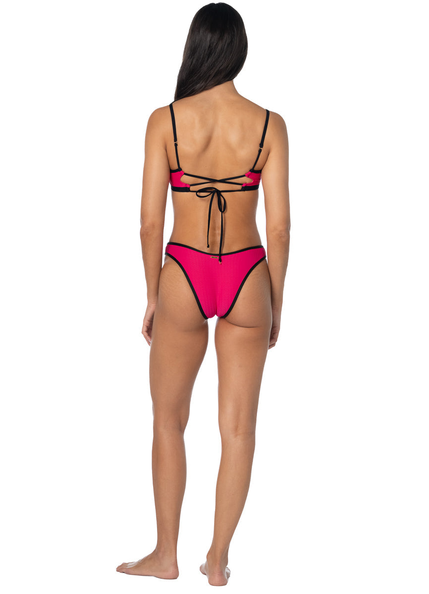 Foto de Electric Rose Vittoria V Wire Bralette Bikini Top by Maaji - Tops - Vestidos de Baño