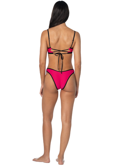 Thumbnail - Foto de Electric Rose Vittoria V Wire Bralette Bikini Top by Maaji - Tops - Vestidos de Baño - 5