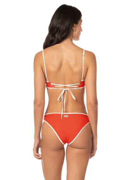 Thumbnail - Foto de Noir Sunset Max Regular Rise Classic Bikini Bottom by Maaji - Panties - Vestidos de Baño - 1