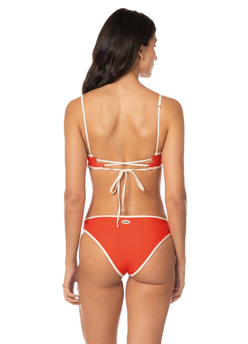 Main image -  Foto de Noir Sunset Max Regular Rise Classic Bikini Bottom by Maaji - Panties - Vestidos de Baño