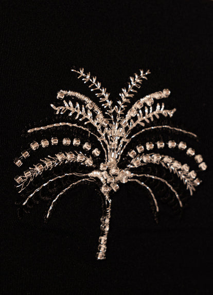 Thumbnail - Maaji Midnigh Palm Sully High Rise Classic Bikini Bottom - 13