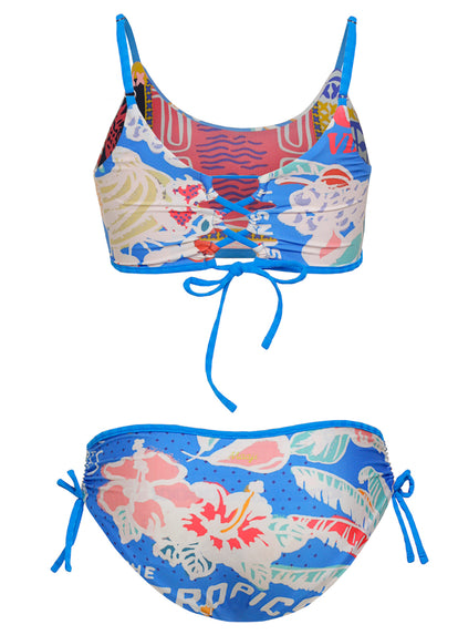 Thumbnail - Maaji Tropical Bliss Sunflower Bikini Set Girls - 9