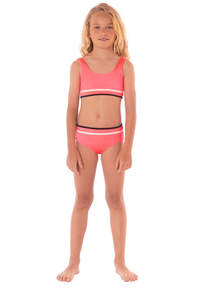 Thumbnail - Maaji Cerise Retro Bikini Set Girls - 3