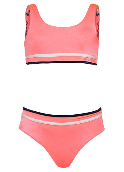 Thumbnail - Maaji Cerise Retro Bikini Set Girls - 5