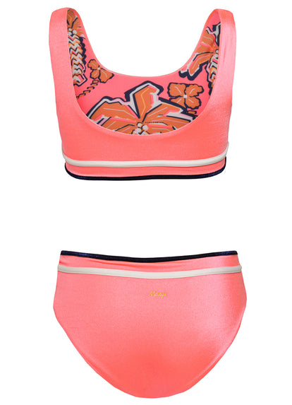 Thumbnail - Maaji Cerise Retro Bikini Set Girls - 6